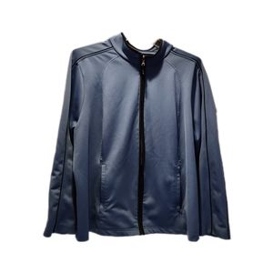 Blue Zip Up Athletic Jacket in Size 22/24 by Venezia Sport